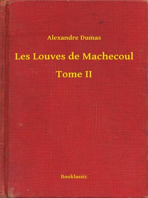 cover image of Les Louves de Machecoul--Tome II